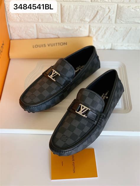 lv moccasin men|louis vuitton loafer shoes.